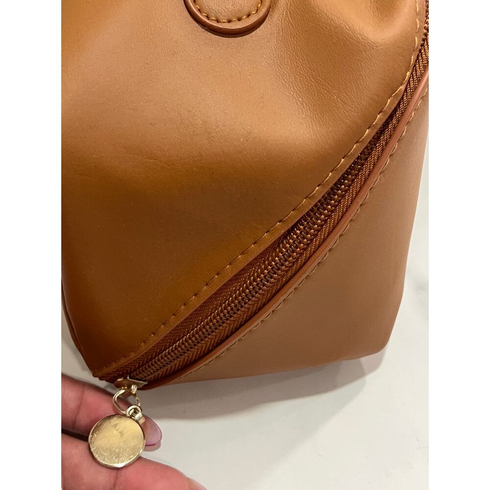Rose of No Man's Land Beauty Bag Cosmetic Travel Toiletry Multi Pocket Brown - Picture 6 of 9